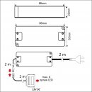LED Treiber Set für Schubladenbeleuchtungen 24W
