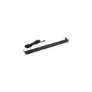 Schubladenbeleuchtung mit integriertem PIR Sensor und Anschlusskabel 414 bis 1164mm schwarz 964mm -9W neutral white 4000K