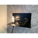 Wall lamp, metal, retro, black, E27
