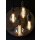 LED Glow ST64 E27 4W gold