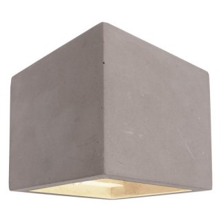 DEKO-LIGHT Wandaufbauleuchte Cube beton/grau
