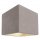 DEKO-LIGHT Wandaufbauleuchte Cube beton/grau