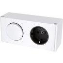 Surface-mounted socket outlet with switch - 230V 16A...